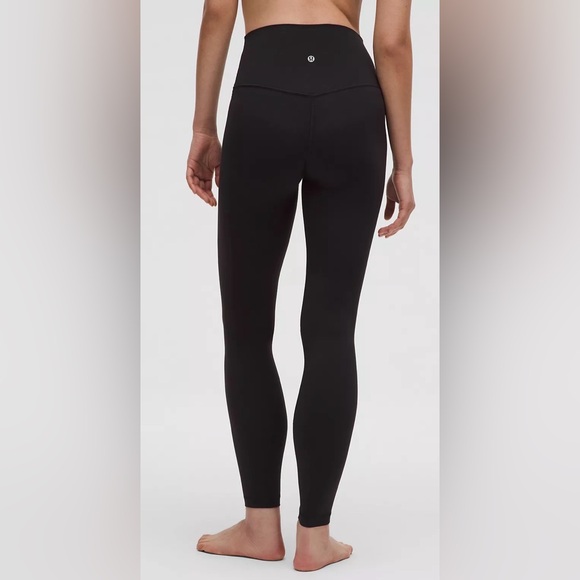 Lululemon Align High Rise Pants 28 inch inseam size 18 black - Picture 2 of 6